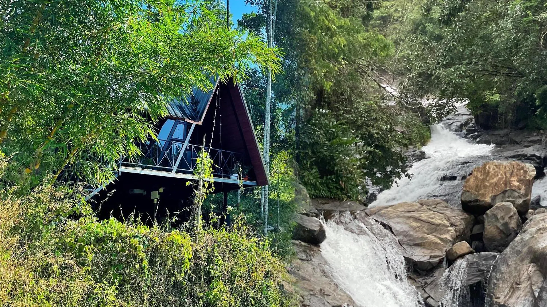 Wetlands Wayanad Pool Resort With Natural Waterfalls Padinjarathara